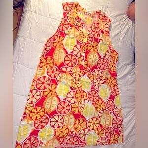 Crown and Ivy citrus dress